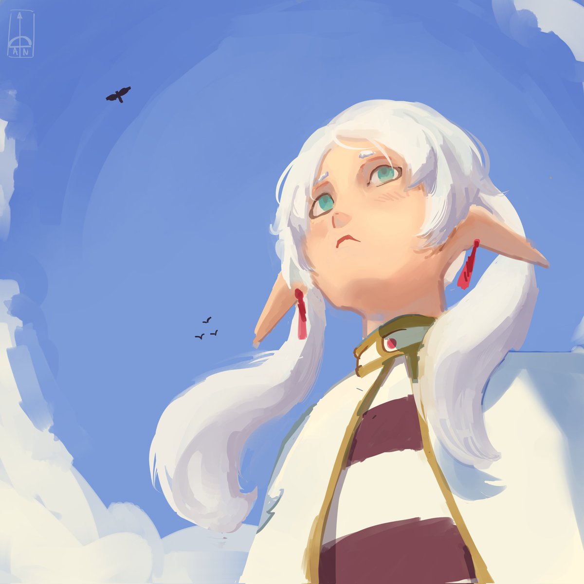 danxxl_sx's tweet image. Foi mt divertido fazer :D⭐

#frieren #artmoots