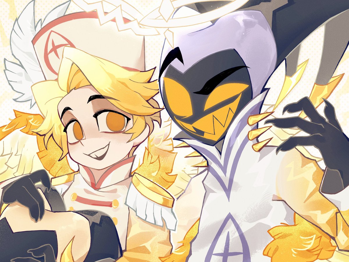 wotoMICHU's tweet image. 父子😭😭😭🎸🐏
#HazbinHotelAbel #HazbinHotelAdam