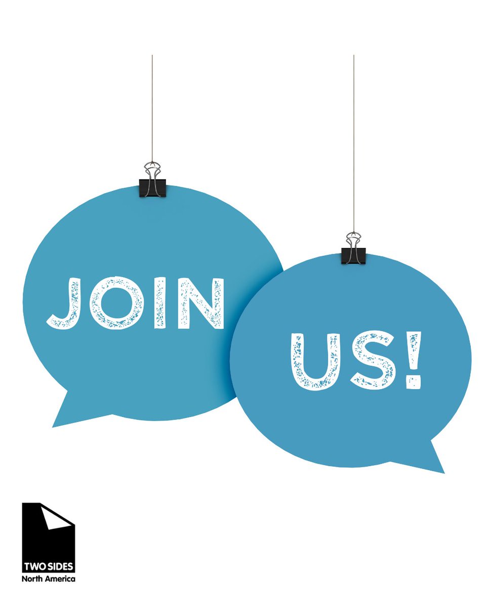 TwoSidesNA's tweet image. Two Sides helps enhance the environmental credibility of our members by supporting the industry's sustainability messaging and providing fact-based research and reports.

pulse.ly/uh7h6bg1lu

#membership #paperindustry #paperfacts #printindustry