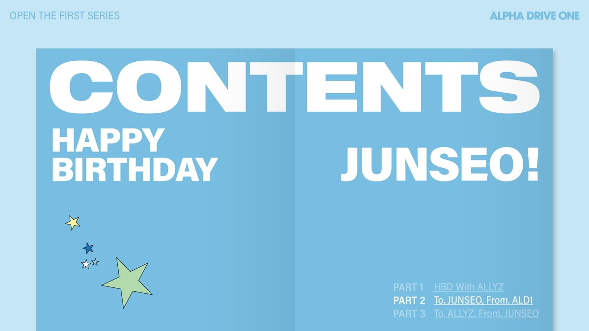 ALD1_official's tweet image. 𝙃𝘼𝙋𝙋𝙔 𝘽𝙄𝙍𝙏𝙃𝘿𝘼𝙔 𝙅𝙐𝙉𝙎𝙀𝙊🍰₊˚・₊✧

To. JUNSEO, From. ALD1
🏎️ artist.mnetplus.world/main/stg/ald1/…

#ALPHADRIVEONE #ALD1
#알파드라이브원
#JUNSEO #준서