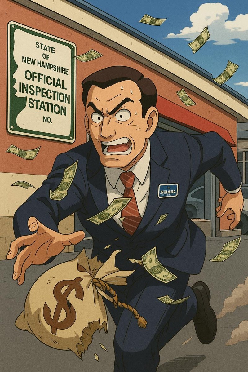 Granger4NH's tweet image. Dems are already conspiring with the  NH Auto Dealers Association to reinstate the vehicle inspections that NH Republicans successfully eliminated.

We&apos;ve got a plan to stop it.

This thread has more information 🧵