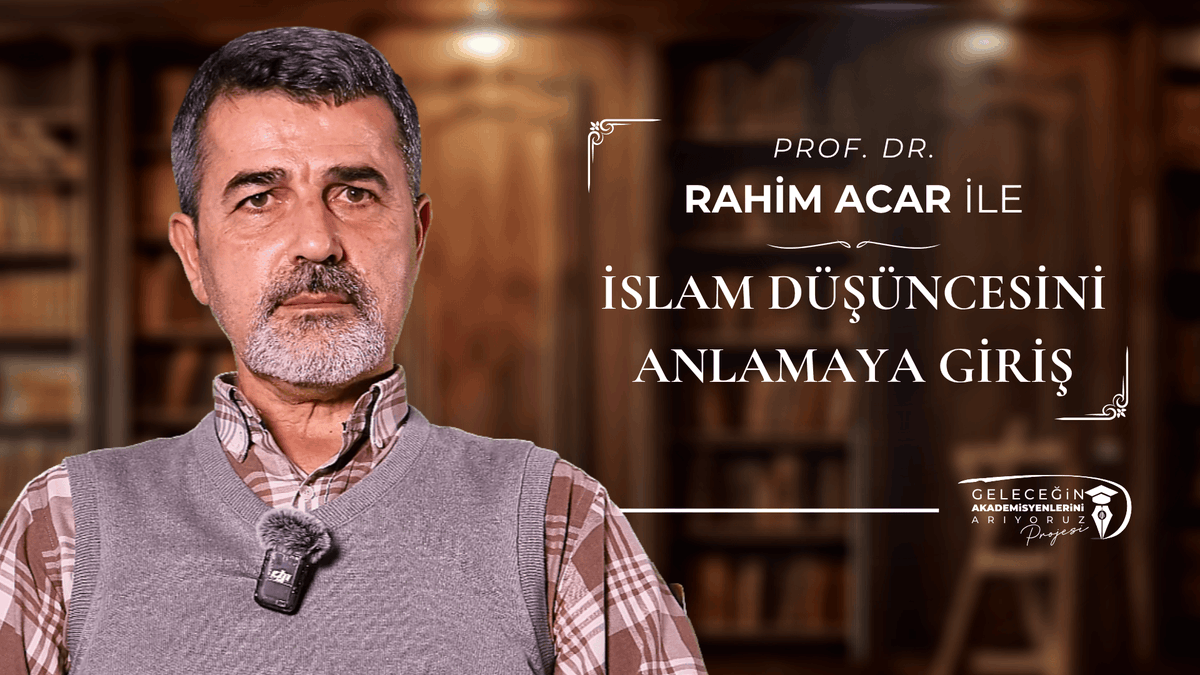 anilakademi's tweet photo. ✨ Geleceğin Akademisyenlerini Arıyoruz Projesi kapsamında 2025-2026 eğitim yılında düzenlenen "İslam Düşüncesini Anlamak" temasındaki "İslam Düşüncesini Anlamaya Giriş" konusunu Prof. Dr. Rahim Acar anlattı.

📷 Aşağıdaki linkten izleyebilirsiniz.
https://t.co/kcCTpnWQUS

Güncel videoları kaçırmamak için abone olmayı unutmayın.

#islam #din #anlama #islamiilimler #düşünce #sorunlar #rahimacar #geleceginakademisyenleri