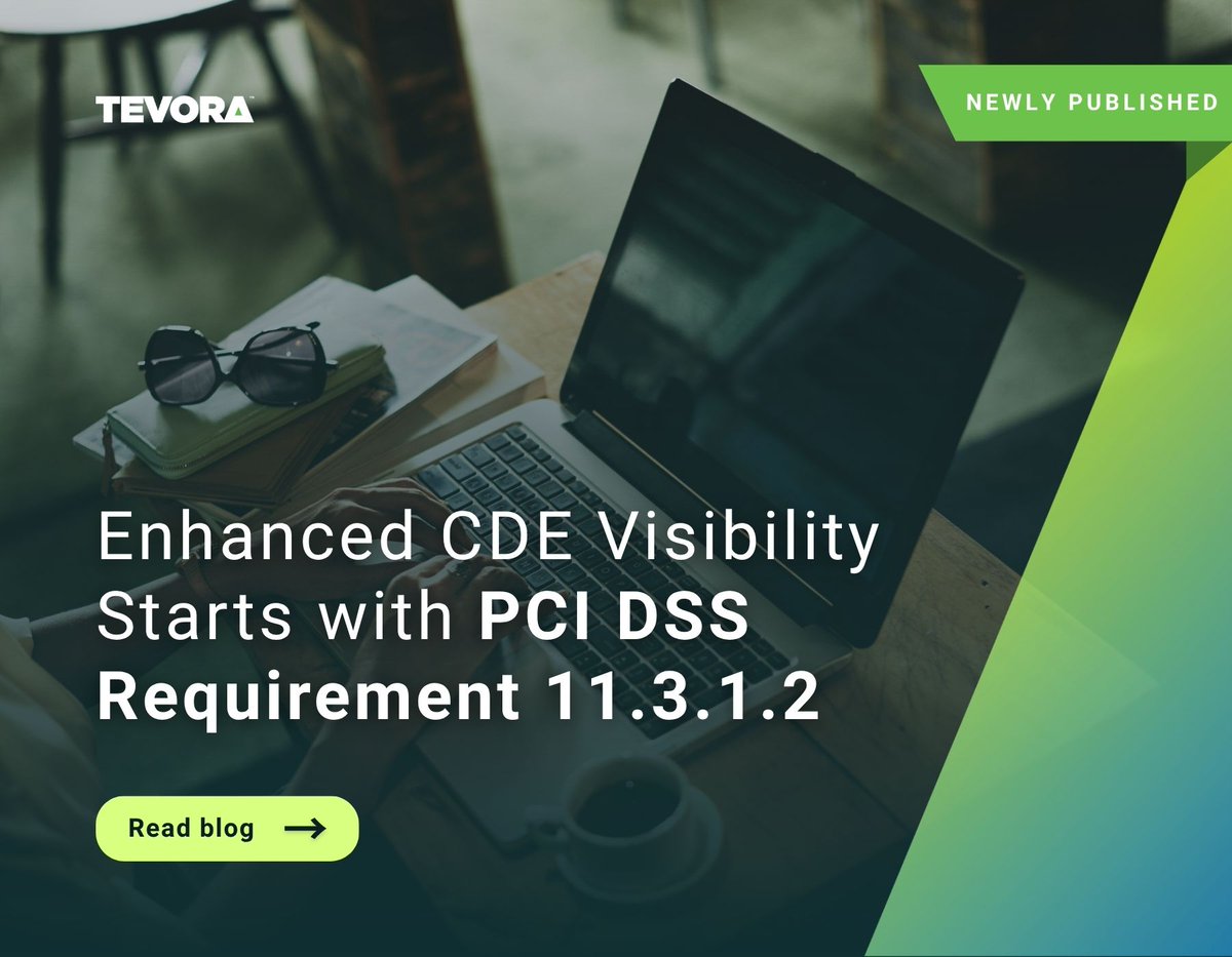tevora's tweet image. As compliance expectations evolve, authenticated scanning offers deeper insight into system-level vulnerabilities across the CDE. Dive into this blog to learn how #PCIDSS Requirement 11.3.1.2 elevates internal security and improves validation → tevora.us/3XyCXQ2