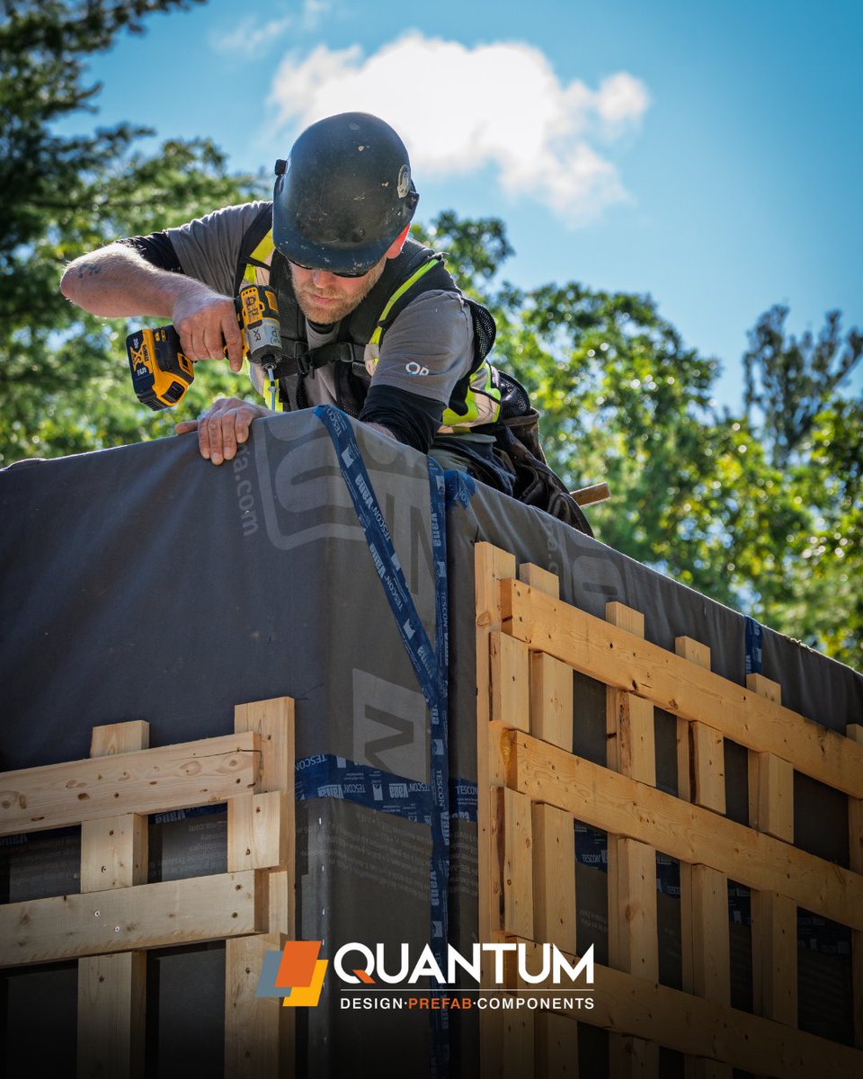 Quantum_PHaus's tweet photo. Your project stays on schedule. No weather delays, no waiting.

While traditional builds sit exposed for weeks, Quantum panels go up in a single day. 

What's the secret to weatherproof speed?

Visit https://t.co/0nSfoez860 https://t.co/fd4UbfWqW1