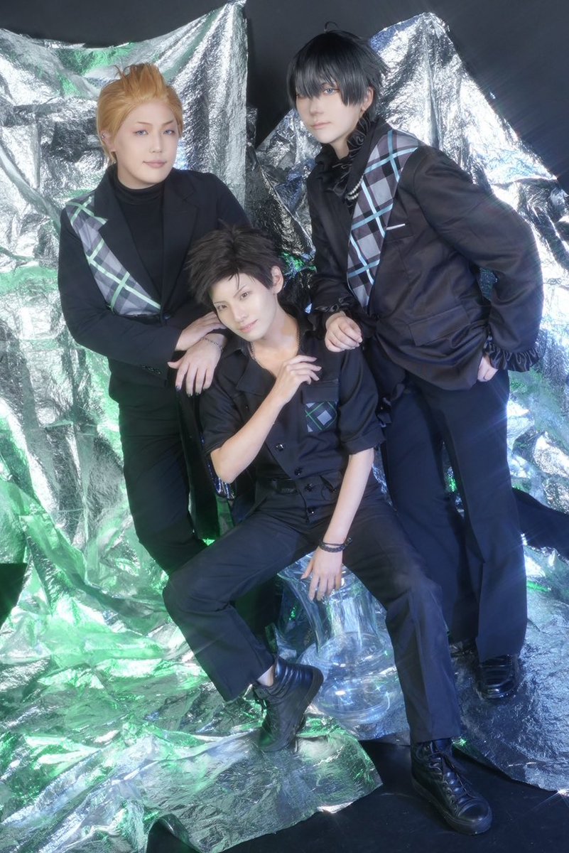 ccc_k3's tweet photo. ⚠︎ cosplay / コスプレ

SideM

伊集院北斗　@ueokaimo 
鷹城恭二　@Yuuuma_kosu 
木村龍　@ccc_k3 

photo by. 
@studio_fuelu 

良い20歳組の日㊗️🎉

#315cos
#わけはた2025 https://t.co/gbzqTNZ6hp