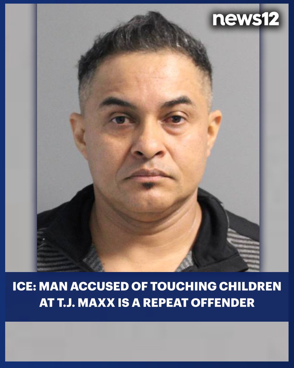 REPEAT OFFENDER: ICE officials say the man was previously convicted of indecent exposure and has been deported to Honduras twice since 2005. - bit.ly/4portut