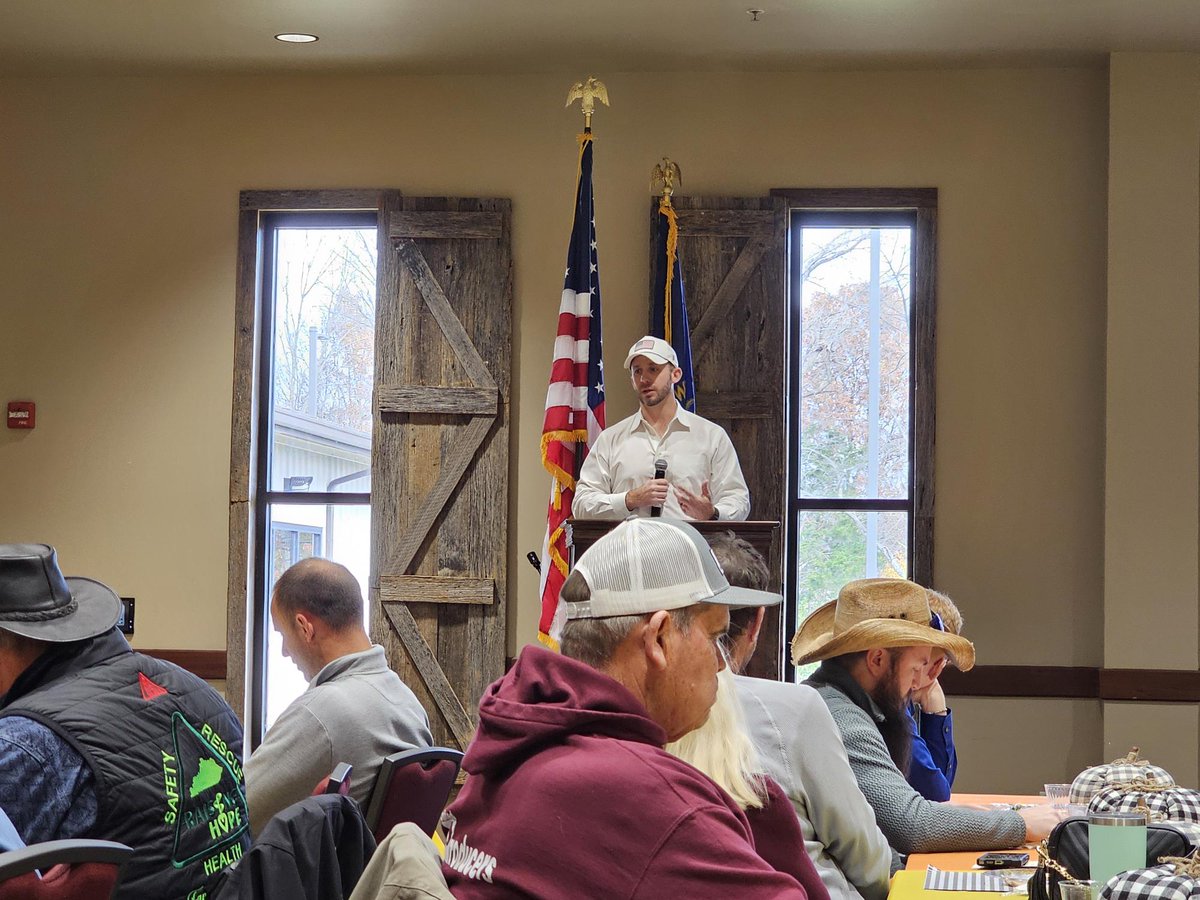 Celebrated Farm City Day in Hardin County with a great group of leaders, farmers, and community partners. Always proud to highlight the strong connection between agriculture and our local communities that keeps Kentucky growing.