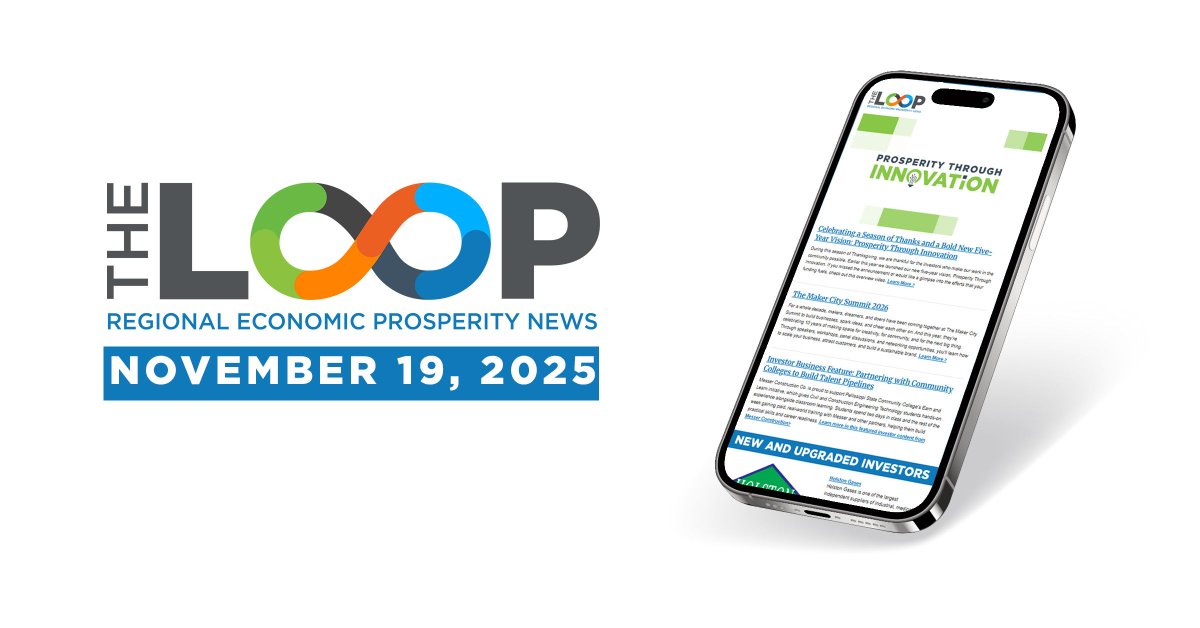 knoxchamber's tweet image. Check out this week&apos;s edition of The Loop: bit.ly/3JJBUJX