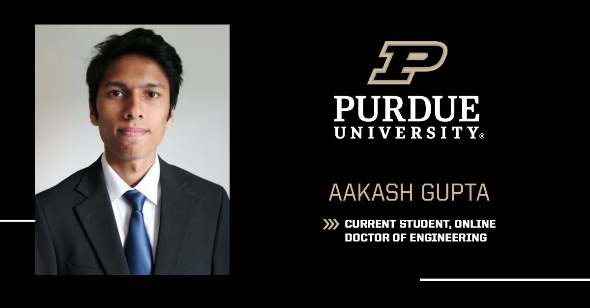 Think the power of an online program is limited to your computer? Purdue's online Doctor of Engineering student Aakash Gupta's innovative process stormed the world stage and his research will be published in a prestigious magazine.

Read more here!: bit.ly/46RpQOc