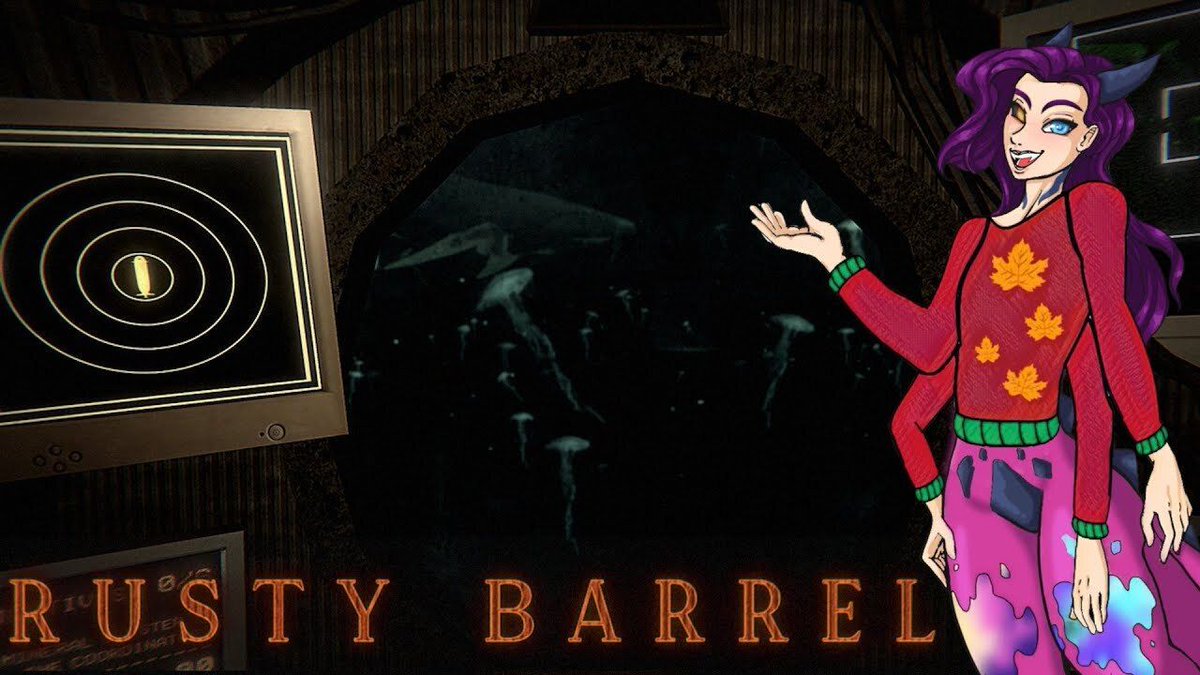 NicoleHackettVT's tweet image. I Hate The Ocean! | Rusty Barrel 
youtu.be/RCL8lih6D4o 

#gaming #fishing #ironlung #deepsea #horror #indiehorror