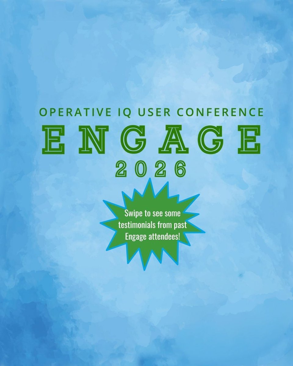 OperativeIQ's tweet image. Thanks to our Engage attendees for the amazing feedback — we love your stories and ideas.
Make sure to register for Engage 2026 before Monday, March 30th! 
#OperativeIQ #ServiceReady #FirstResponders #Fire #EMS #Police #AirMedical #SAAS #PublicSafety #ENGAGE2026 #UserConference…