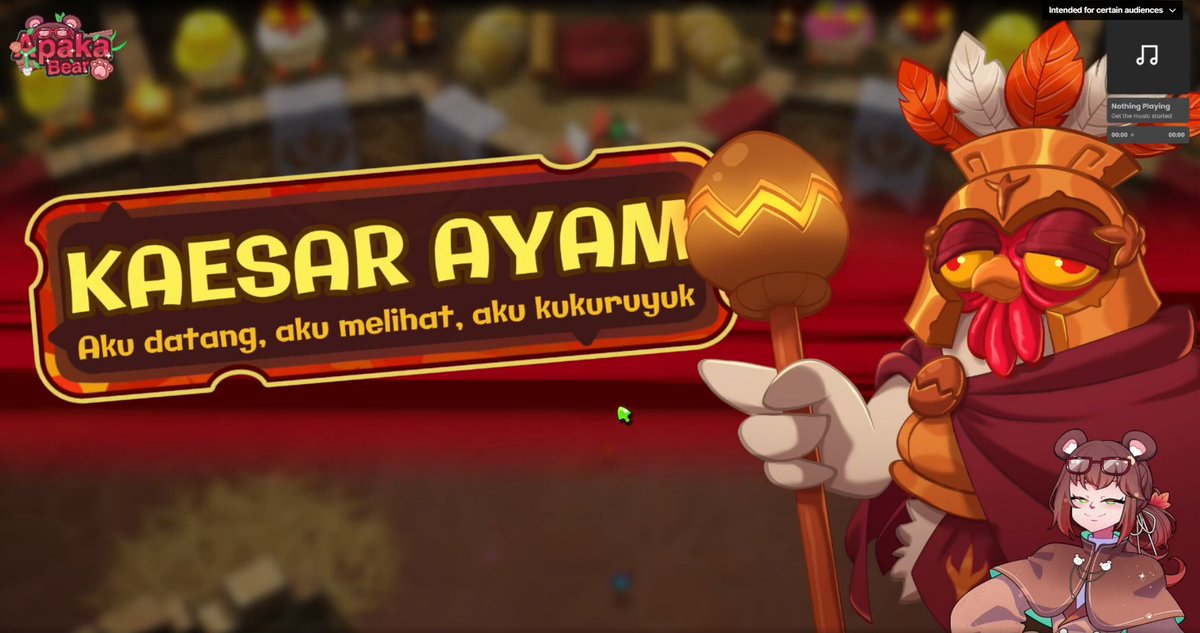 apaka_bear's tweet photo. capek banget main ini 😭😂
"AKU DATANG, AKU MELIHAT AKU KUKURUYUK"
#funguysswarm @Funguys_Swarm @stairwaygames https://t.co/eDYHY8xfbP