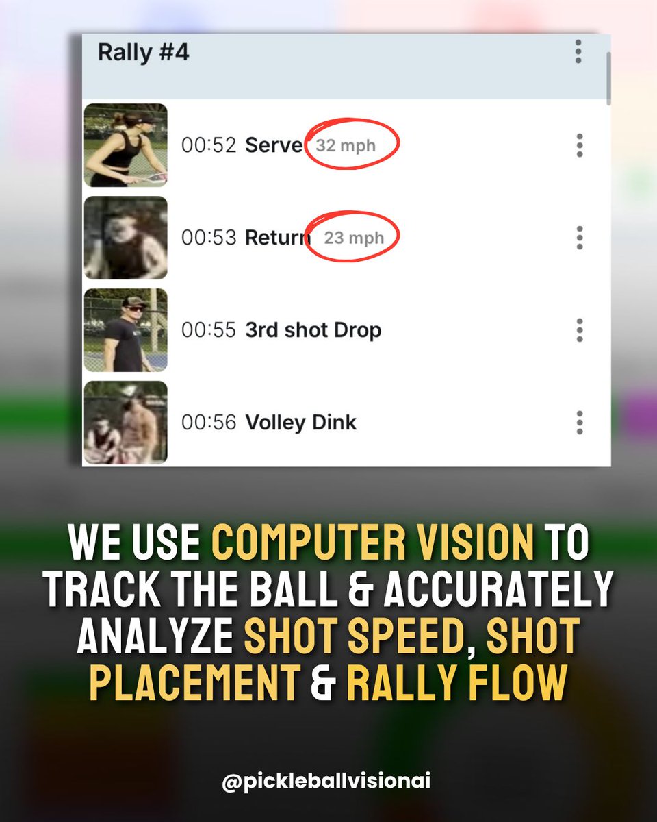 Pickleball Vision Analytics tweet media