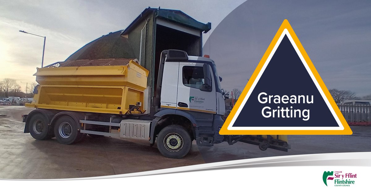 CSyFflint's tweet image. Ydych chi erioed wedi meddwl sut fyddwn ni’n gwybod pryd i anfon y cerbydau graeanu allan?

📡 Rhagolygon y Tywydd
🌡️ Tymheredd Wyneb y Ffyrdd
🛰️ Data Synwyryddion

🧂 Mae’r halen yn para hyd at 9 awr, felly gallai’r ffyrdd angen trin eto.

👉orlo.uk/WbwW4