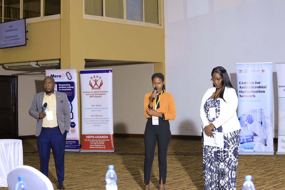 hepsuganda's tweet image. Together with our partners, we are uniting to strengthen Uganda’s AMR response at the 10th National #AMR Conference, hosted by @UgOneHealth under the theme: Act Now, Protect Our Present, Secure Our Future.

#HEPSUGANDAat25
@MinofHealthUG
@KMwehonge 
@bayloruganda
@FlemingFund…