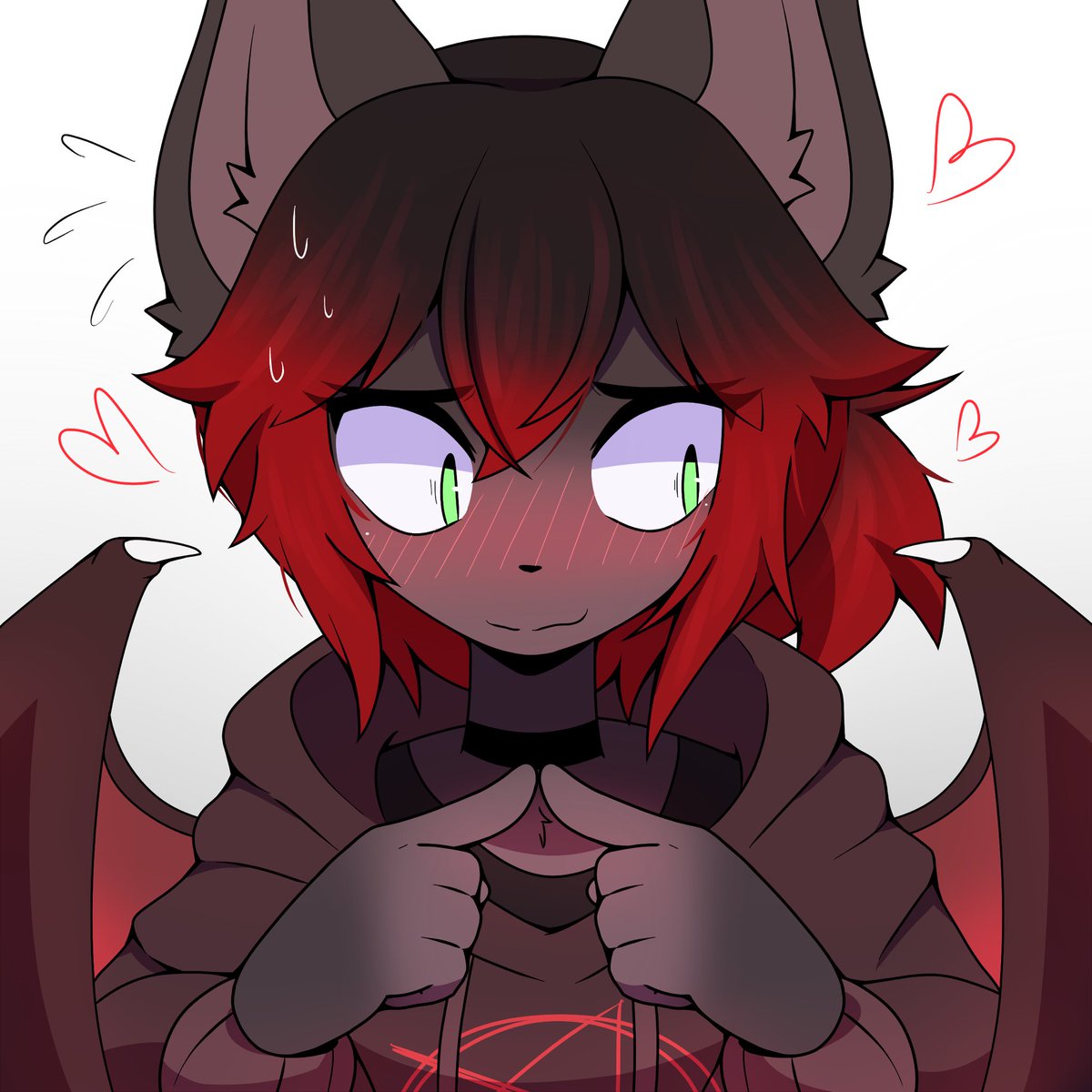 slumberdoq's tweet image. Flustered bat