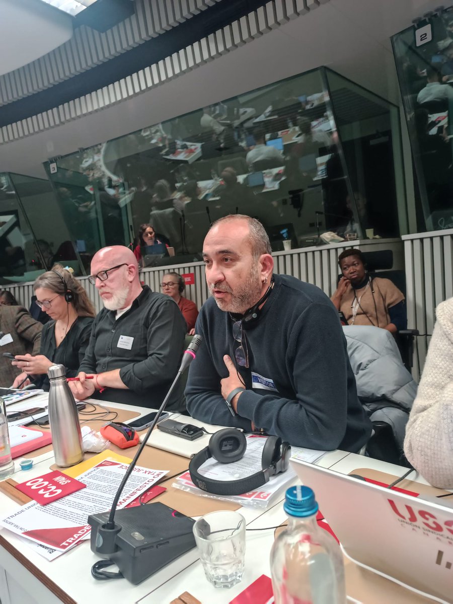 En su primera vez en el Ejecutivo de la CES 🎤, <a href="/JavierPacheco/">Javier Pacheco</a> celebra la sentencia del TJUE sobre salarios mínimos: refuerza el carácter vinculante de la Carta Social Europea 📜 y nos da herramientas para subir los salarios más bajos y mejorar la protección frente al despido