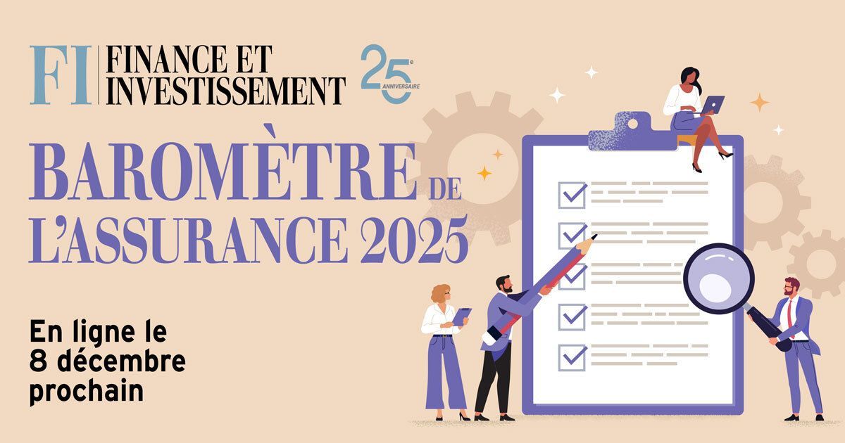 À vos agendas!
Le Baromètre de l’assurance 2025 sera dévoilé le 8 décembre 
Tendances, défis, perspectives : tout ce qu’il faut savoir sur le marché de l’assurance.
#Assurance #Finance #Conseillers #FI