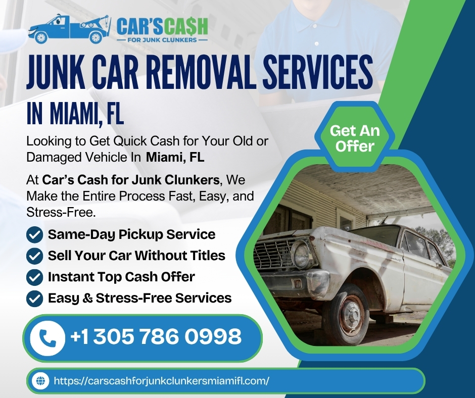 carscashmiamifl's tweet image. 💸⚡ Forget waiting on buyers or dealing with repairs. Sell your junk or broken vehicle in minutes and get paid on the spot. Miami’s fastest junk car service!
Get an offer ➜ carscashforjunkclunkersmiami.com/contact/

#SellYourCar #MiamiAuto #CashOffer