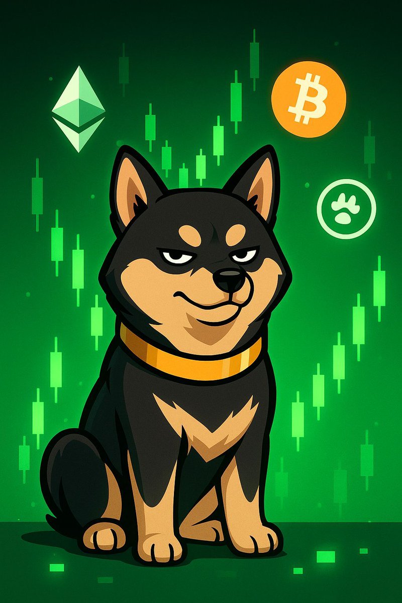 RagnarShiba's tweet image. 🐾🔥 MANYU UPDATE – Degens Read This

MANYU just tapped the strongest floor of the month at 1, and the chart is finally waking up:
•RSI climbing from 35 → 46 (real accumulation)
•MACD about to cross bullish from deep negative
•Candles showing seller exhaustion and a clean…