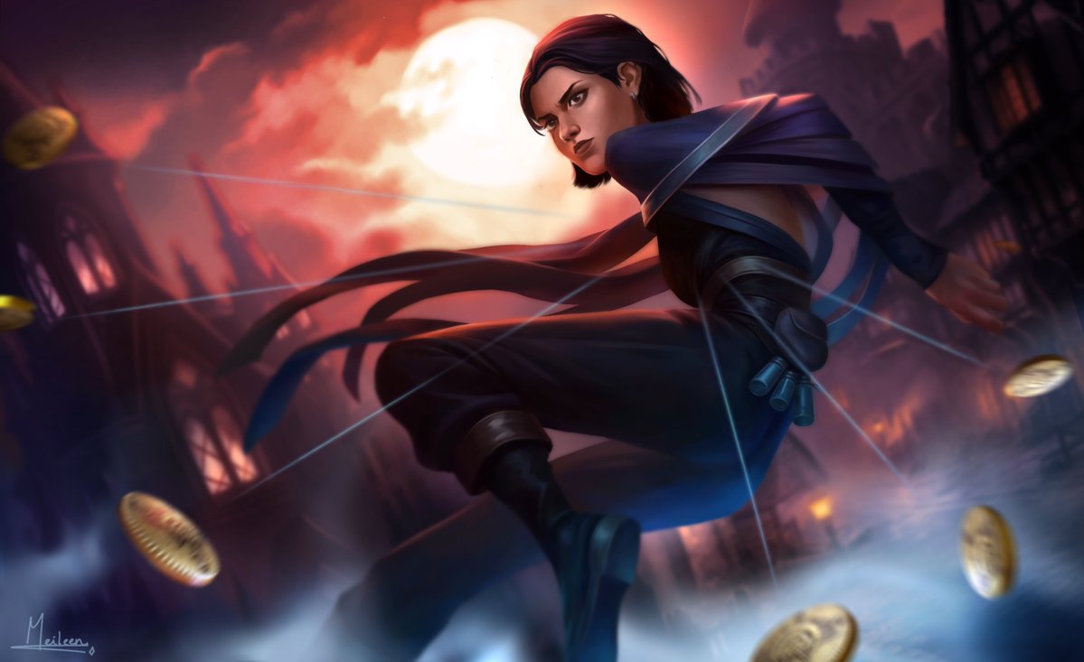 meileen_art's tweet image. Gente bonita! Despues de aproximadamente 1.500 años, por fin terminé esta ilustración✨  
Aquí mi versión de Vin! Orgullosa, cansada y muy feliz con el resultado 😊

#cosmere