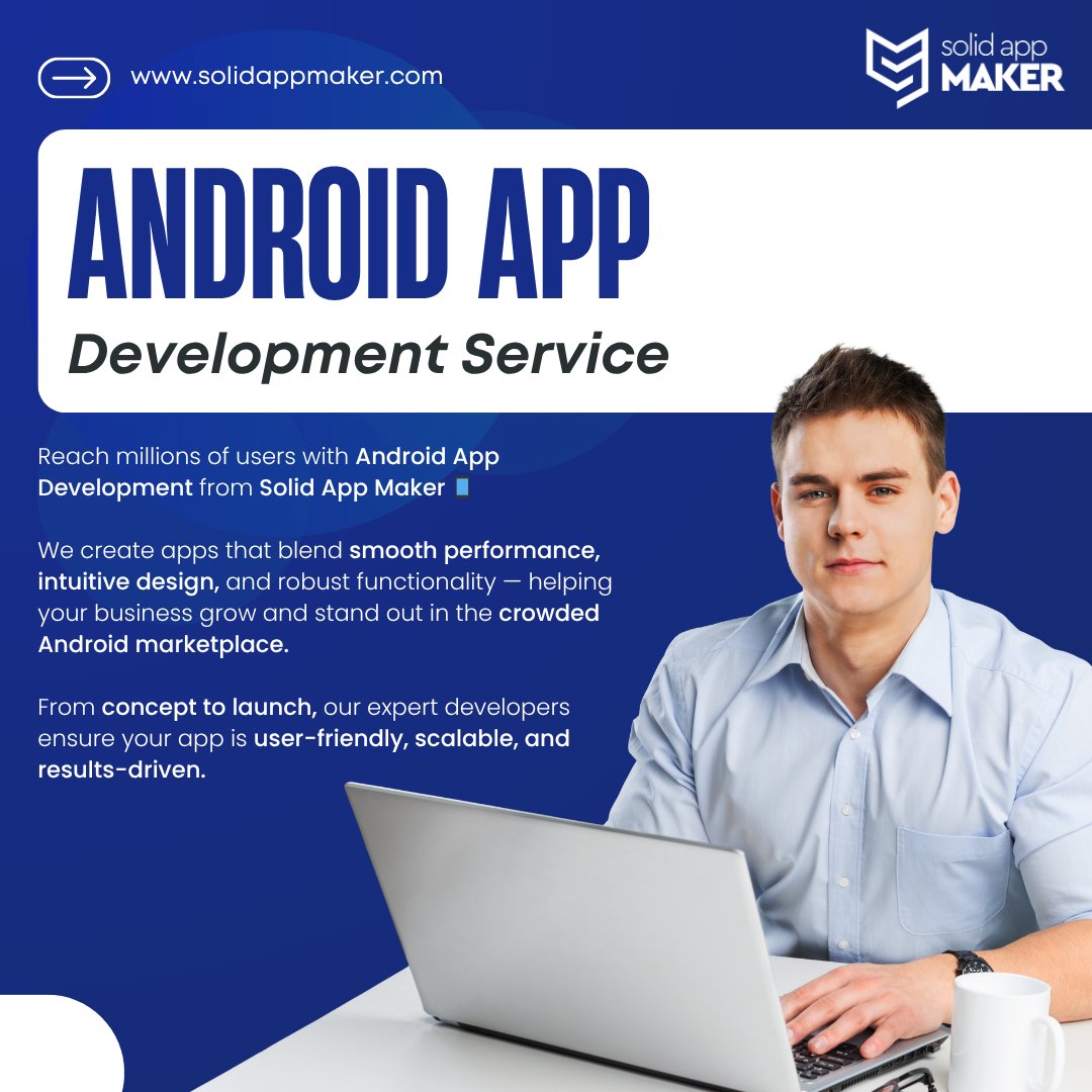 JohnFijen's tweet image. Reach millions of users with Android App Development from Solid App Maker 📱.
👉 Please visit to explore: hubs.la/Q03RbcNd0 our services.

#AndroidAppDevelopment #MobileAppDevelopment #AppDesign #AppDevelopmentServices #BusinessGrowth
