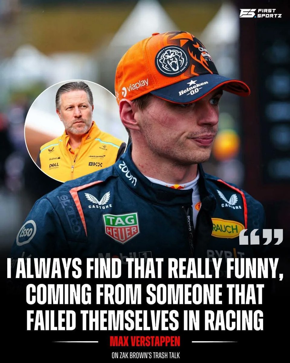 TheOffside7's tweet photo. Savage 🔥🔥🔥 Verstappen.
Max finds it hilarious when the criticism comes from someone who couldn’t deliver on track.Max finds it hilarious when the criticism comes from someone who couldn’t deliver on track. https://t.co/UOyPQq9mdD