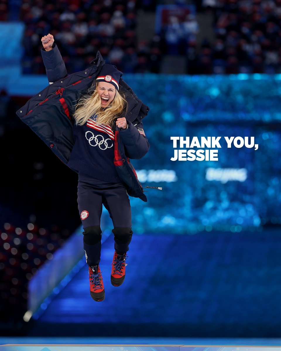usskiteam's tweet photo. Thank you, Jessie. ✨

“I hope I’m remembered not just for the pain cave and ability to suffer deeply for a team that I love and a sport I care about so much, but for the joy, sense of fun on snow, heart-on-sleeve racing, deep vulnerability and openness that I’ve brought to everything I do.” - @jessdiggs 

#stifelusskiteam