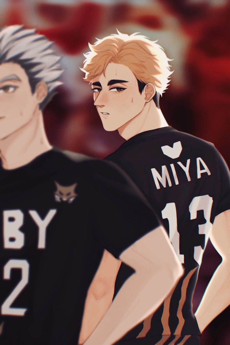 pequitaskun's tweet image. Staring.

#hq #haikyuu #atsumumiya