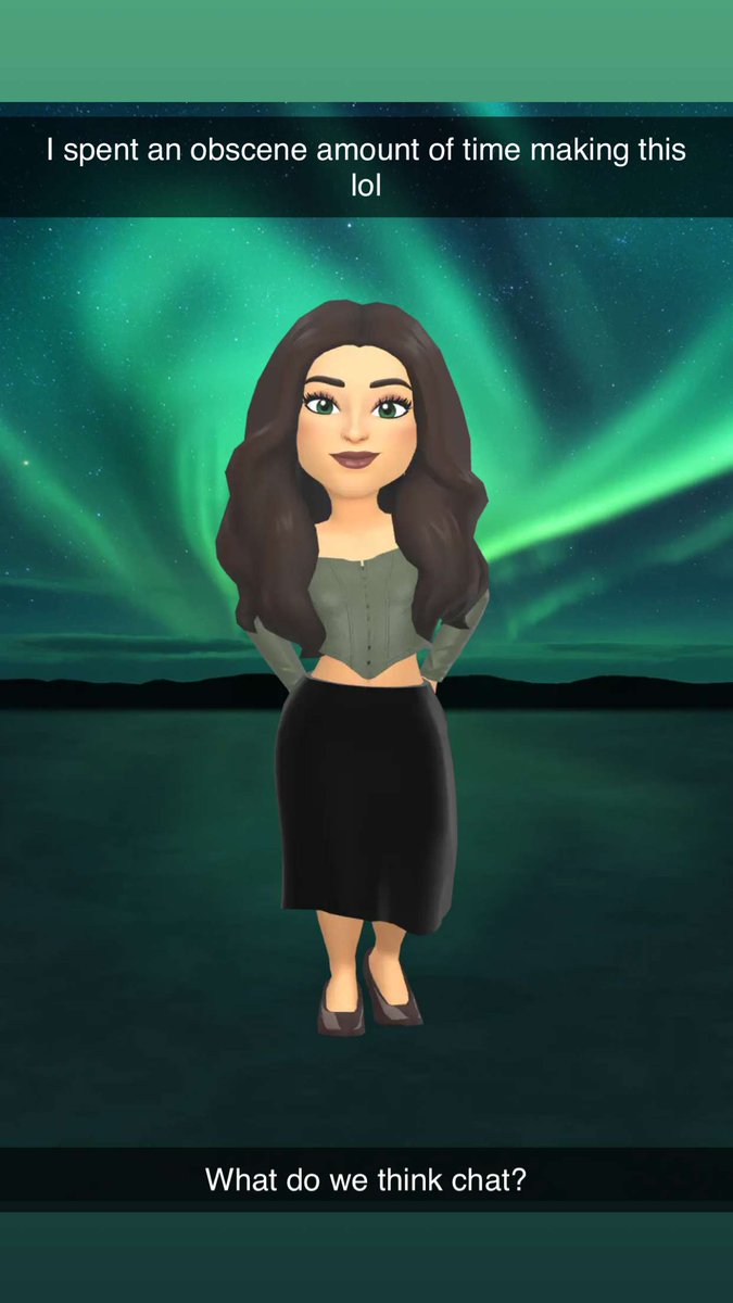 MoonshineTeam's tweet image. #SNAPCHAT | Lauren compartió en su cuenta 😅

&quot;Pasé una obscena cantidad de tiempo haciendo esto, lol. ¿Qué opinan?&quot;