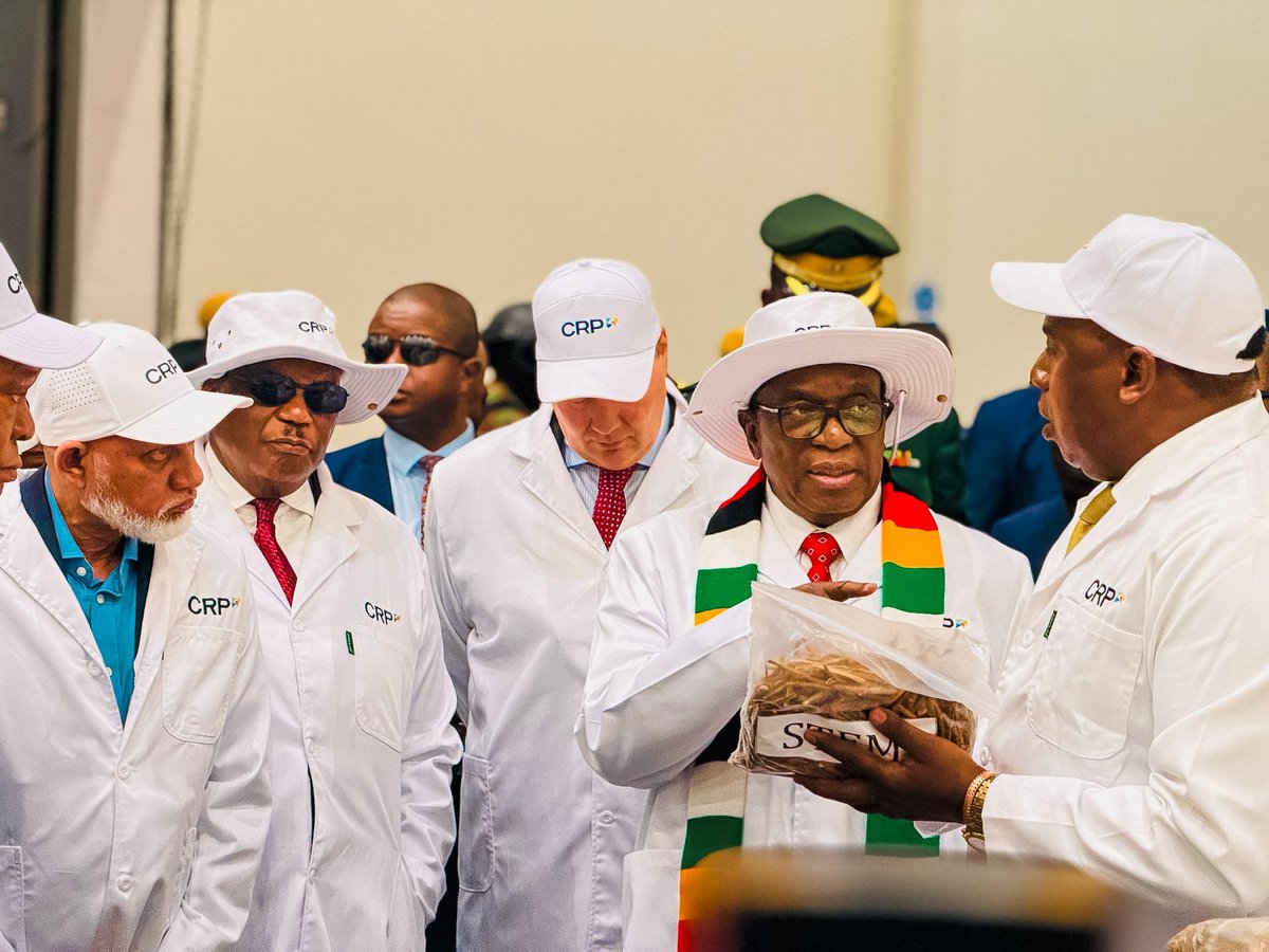 President ED Mnangagwa is rebuilding the Zimbabwean Economy Brick by Brick!!! ❣️