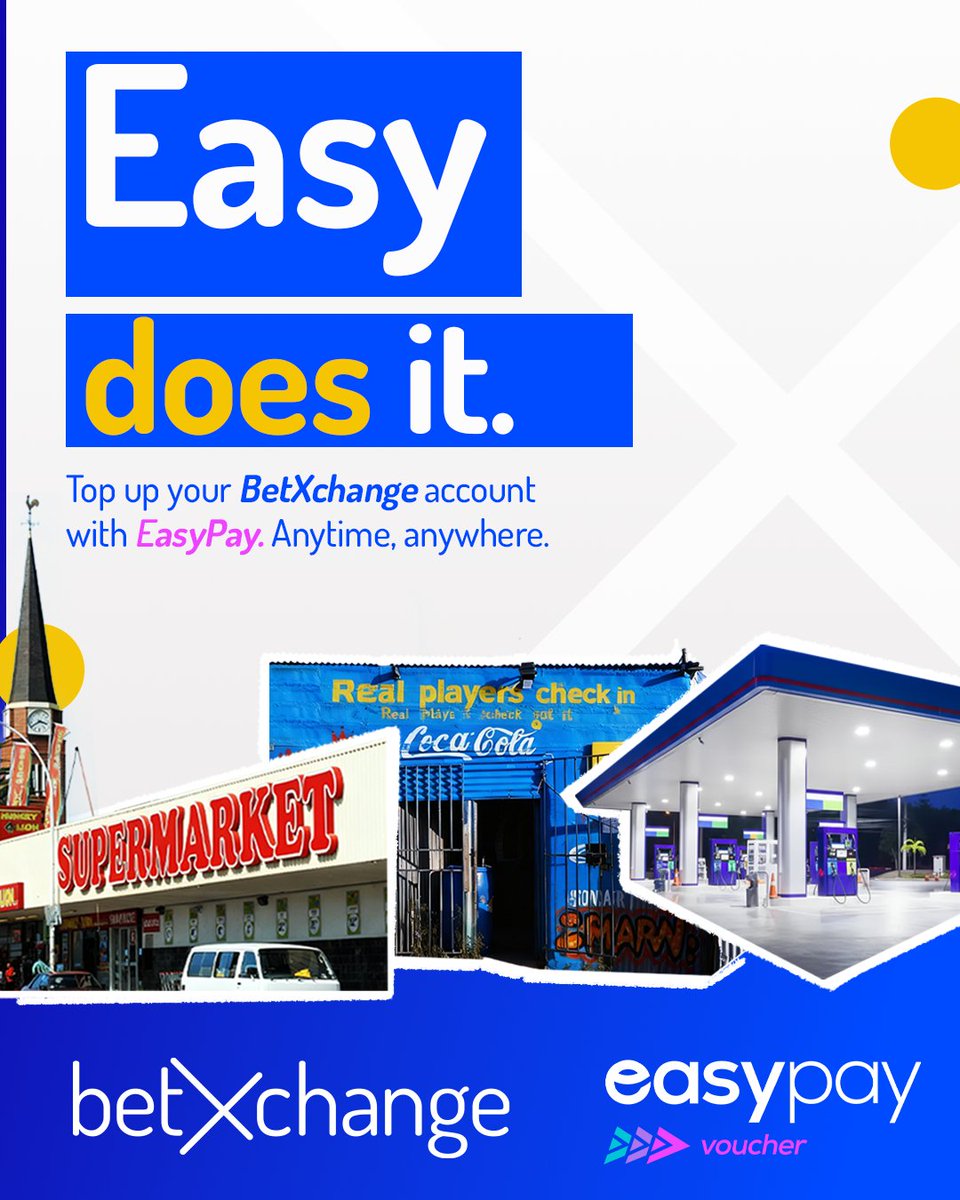 Betxchange's tweet image. Anytime. Anywhere. 😎

EasyPay’s got your top-ups sorted. BetXchange made simple.