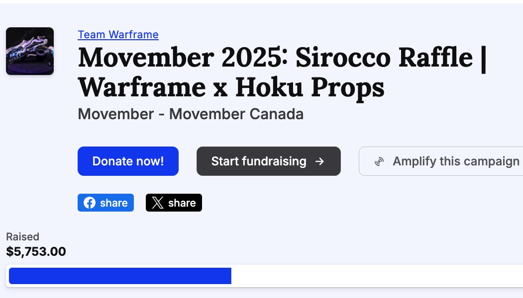 CoreyOnline's tweet image. Warframe community you are so cool