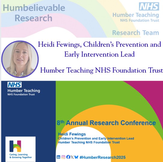 🎙️ The next speaker today is Heidi Fewings, Children’s Prevention and Early Intervention Lead, Humber Teaching NHS Foundation Trust. She is talking today about her research in the remit of violence against women and girls. 👧 🙅‍♀️ 😠 

<a href="/heidi_fewings/">Heidi Fewings</a> 

#HumberResearch2025
