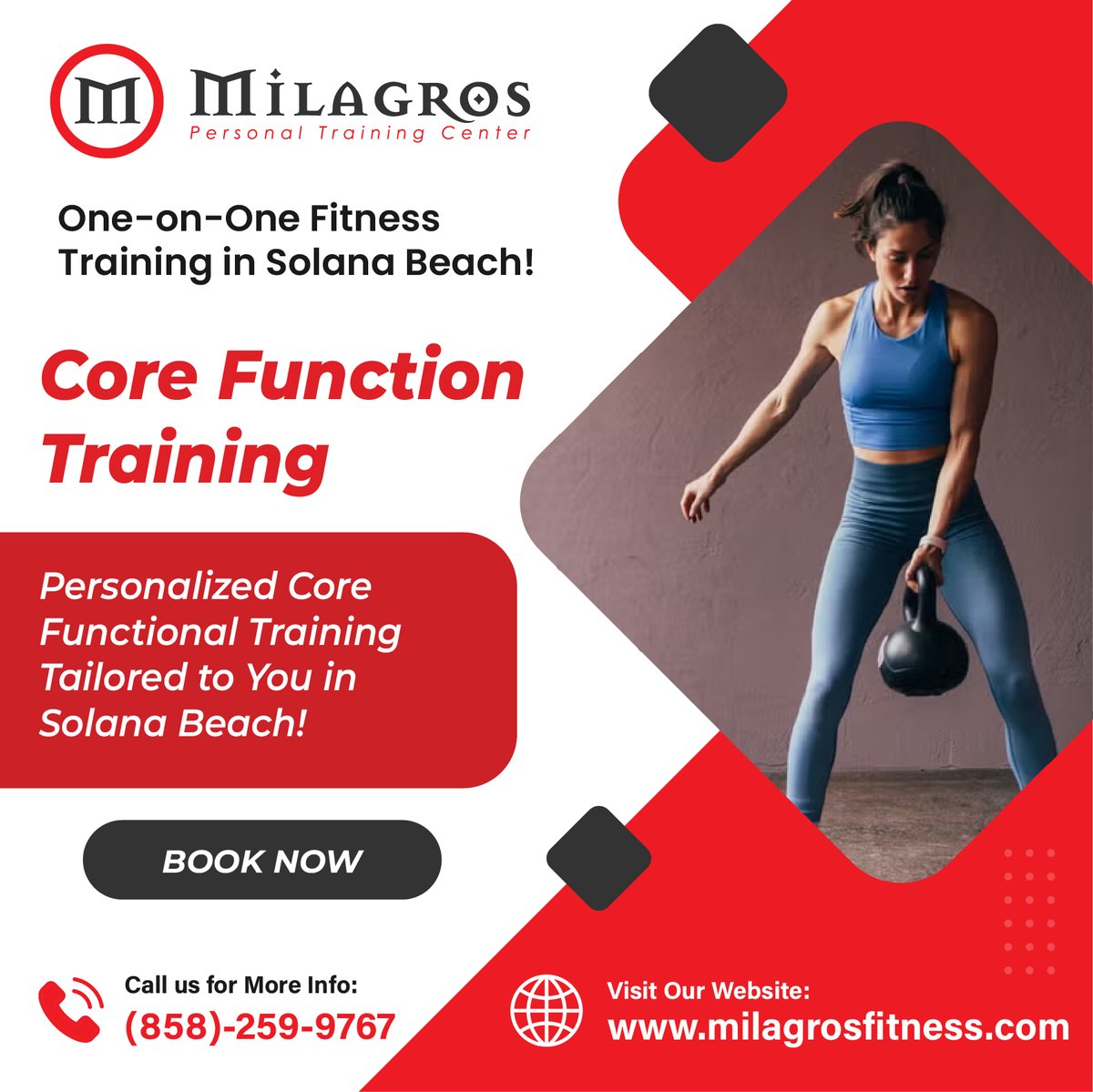milagrosfitness's tweet image. Level up your fitness in Solana Beach! 🚀

Are you ready for a core that&apos;s strong functional &amp;amp; built for real life?

One-on-one sessions tailored just for you.

Call (858)-259-9767 | milagrosfitness.com

#SolanaBeach #CoreTraining #Fitness #FunctionalFitness #InjuryPrevention