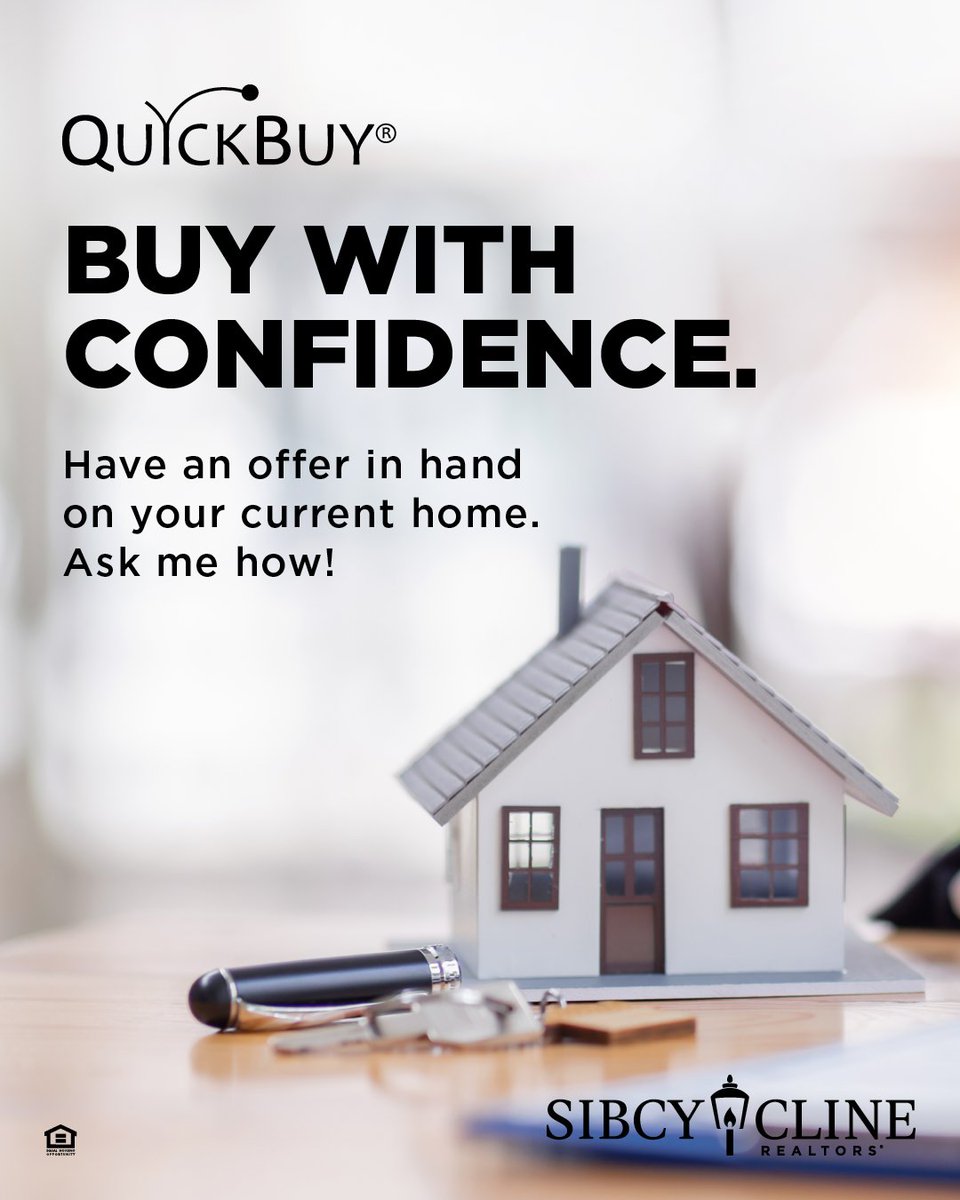🏡 Selling on your terms? It’s possible. QuickBuy® lets you skip the open houses, avoid updates, and move on your schedule—with an offer upfront. 

Click the link to learn how to sell and buy on your terms: ow.ly/w4av50Xu7ez

#quickbuy #buywithconfidence #sibcycline