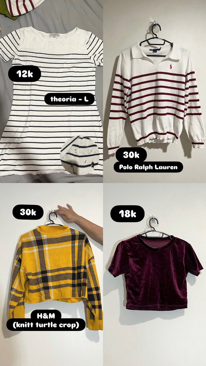 Raradelrey_'s tweet photo. Preloved pribadi (washed)
edisi kosongin lemari mau pindahan jual rugi 
(part 1)
📍Jakarta Utara
bisa oren 🍊
✅instant / Sameday
size S-L bb:40-55kg
payment by BCA - e-wallet
COD langsung sekitar sunter/Kelapa Gading￼ https://t.co/UwBJ0jviMo
