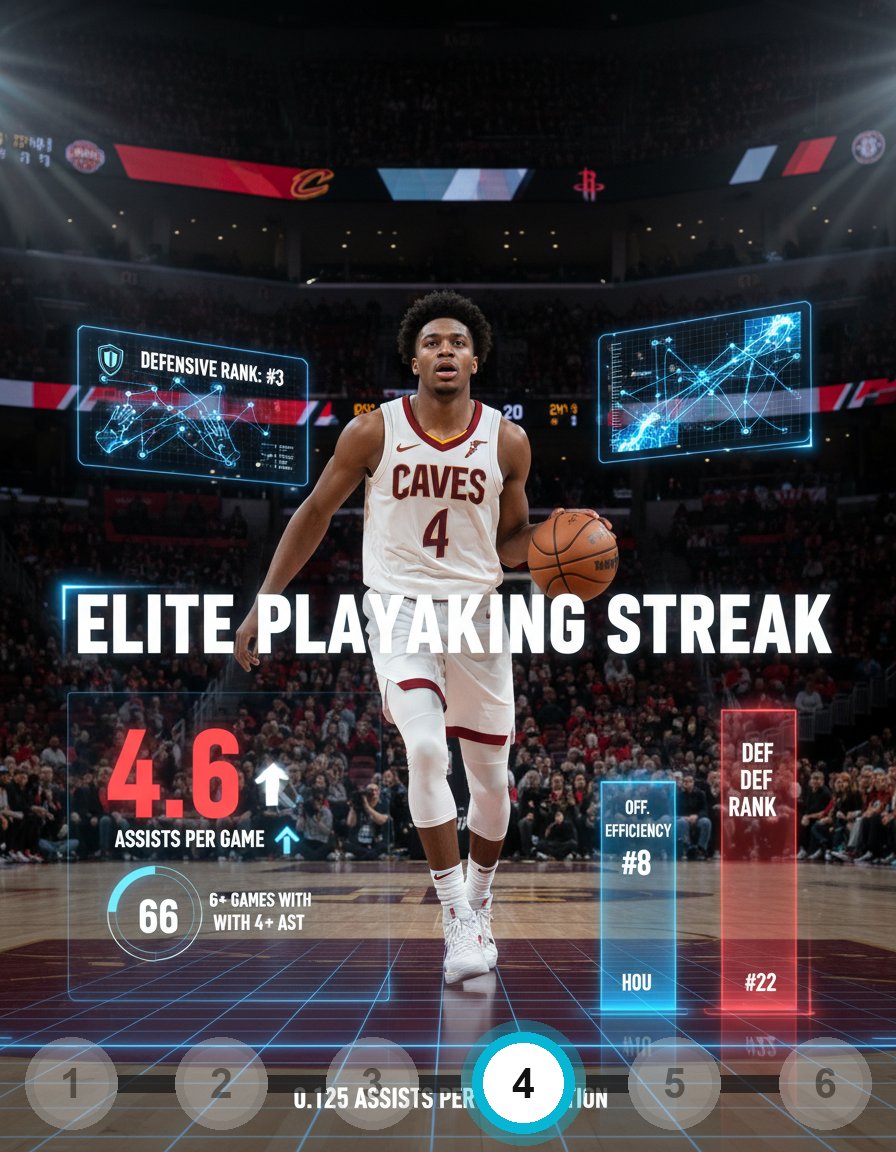 deepchampai's tweet image. 🏀 Evan Mobley NBA Spotlight
Evan Mobley is putting on a show for NBA against Houston Rockets.
Jeremiah Fears is on an absolute scoring rampage, averaging a blistering 27.4 points per game over his last 5 matchups.
Full slides &amp;amp; insights…
#NBA #DeepChampAI #EvanMobley #CLE #HOU