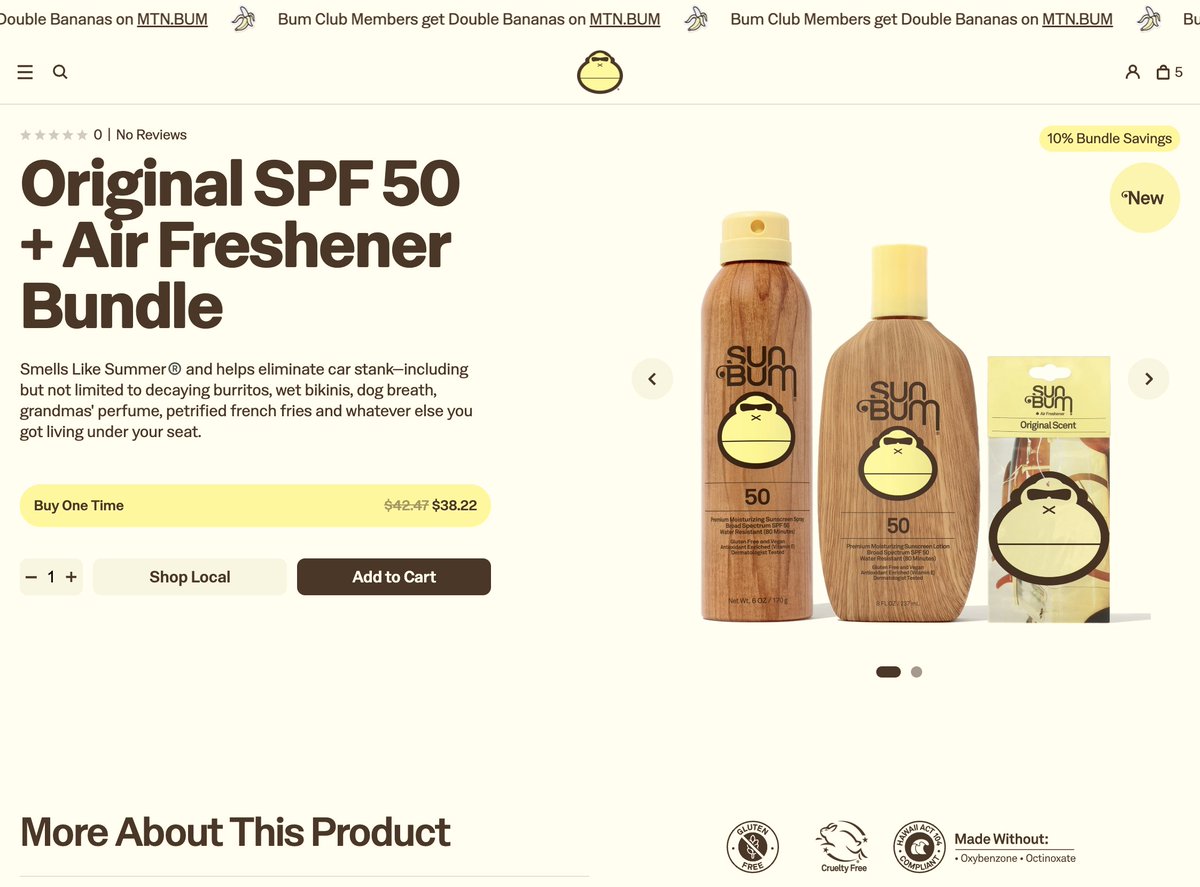 Sun Bum live with their bundlesss🌞 my next purchase  for snowboard szn and hopefully the end of my raccoon goggle tans