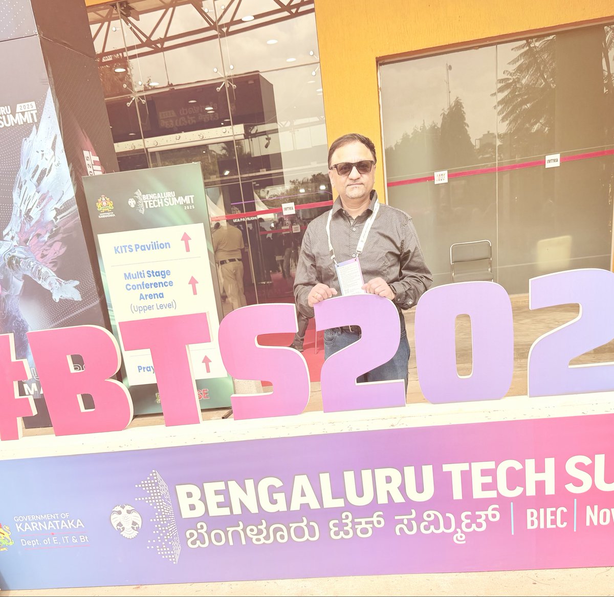GirishYadav_PM's tweet image. I had an insightful visit to #BTS#TechSummit -2025 #BIEC Bengaluru, India! It was a valuable opportunity to engage with industry leaders and explore the latest technologies and innovative #AI initiatives. The potential for collaboration and growth with US tech is fascinating.