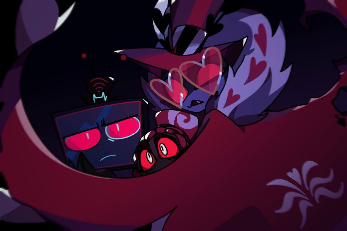 IS YOUR V FAMILY!!!!
#HazbinHotel 
#hazbinhotelseason2
#HazbinHotelValentino 
#HazbinHotelVox 
#HazbinHotelVelvette