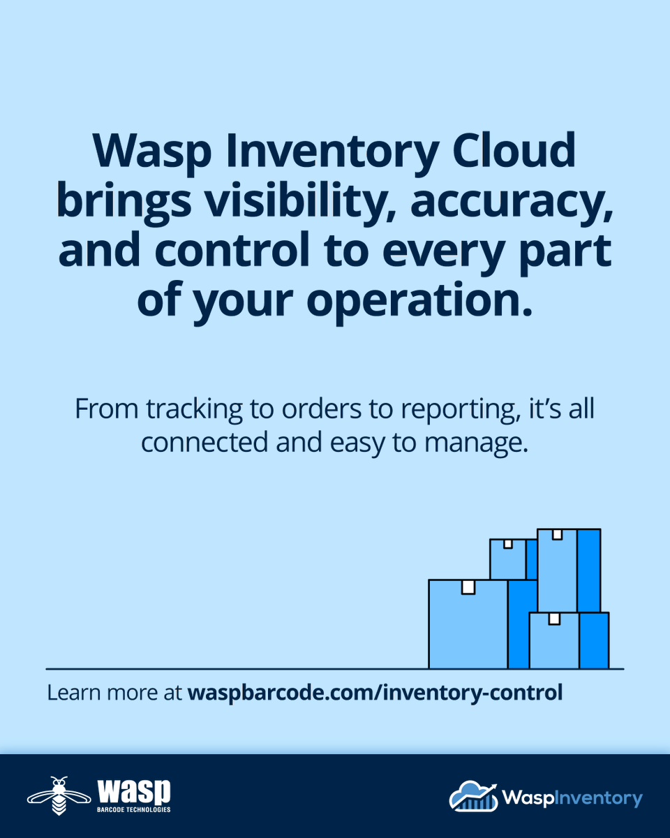 Wasp Barcode Technologies tweet media