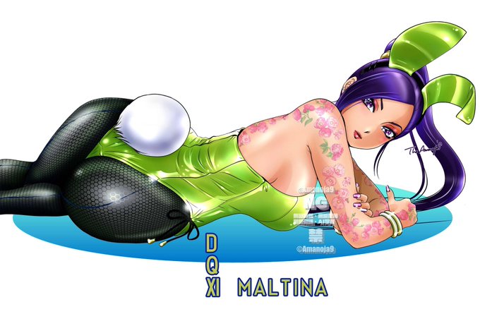 #ドラゴンクエスト 
#マルティナ 

前描いたマルティナ、いじってみました🎨('・∀・`)。 