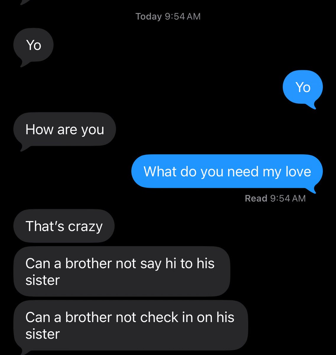 Younger siblings are so funny