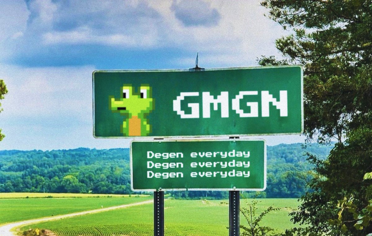 gm! ☀️

degen everyday.
<a href="/gmgnai/">GMGN.Ai</a>