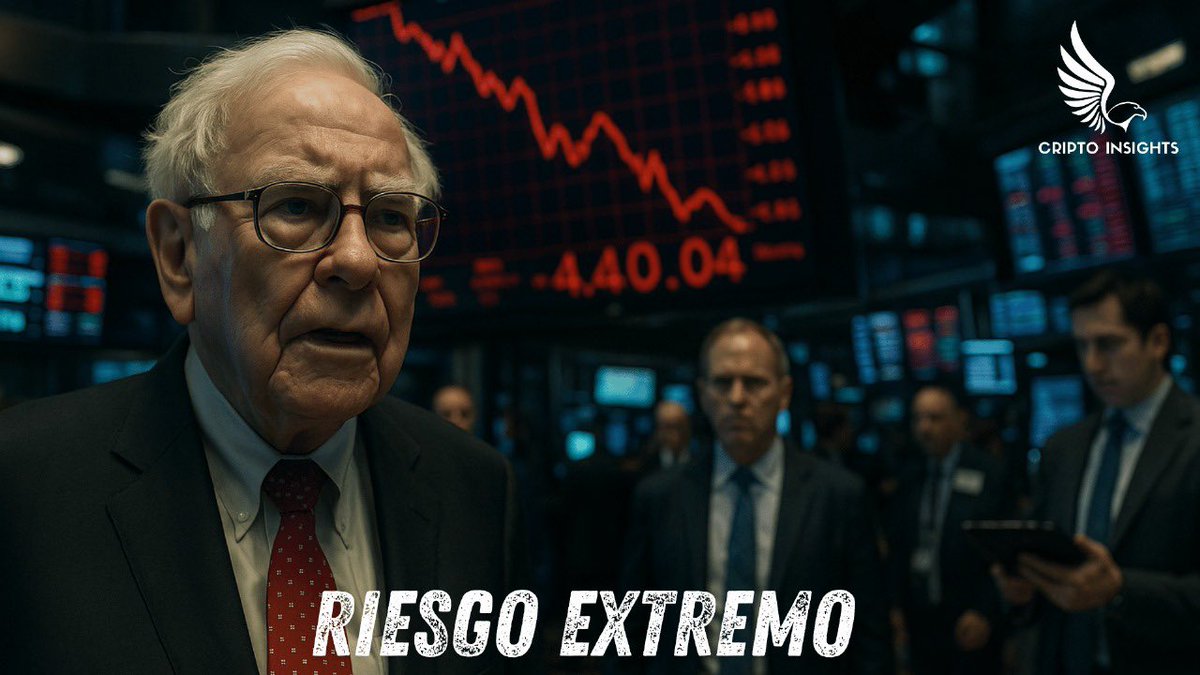 FormulaBullish's tweet image. ¿Quién tiene razón en pleno riesgo extremo de mercado?
Warren Buffett o Robert Kiyosaki 😳🔥

Hoy en Crypto Insights analizamos sus visiones y lo que realmente está pasando con el riesgo de colapso financiero.

👉 Entra al video completo:
youtube.com/live/1MAyTEITo…

#CryptoInsights…