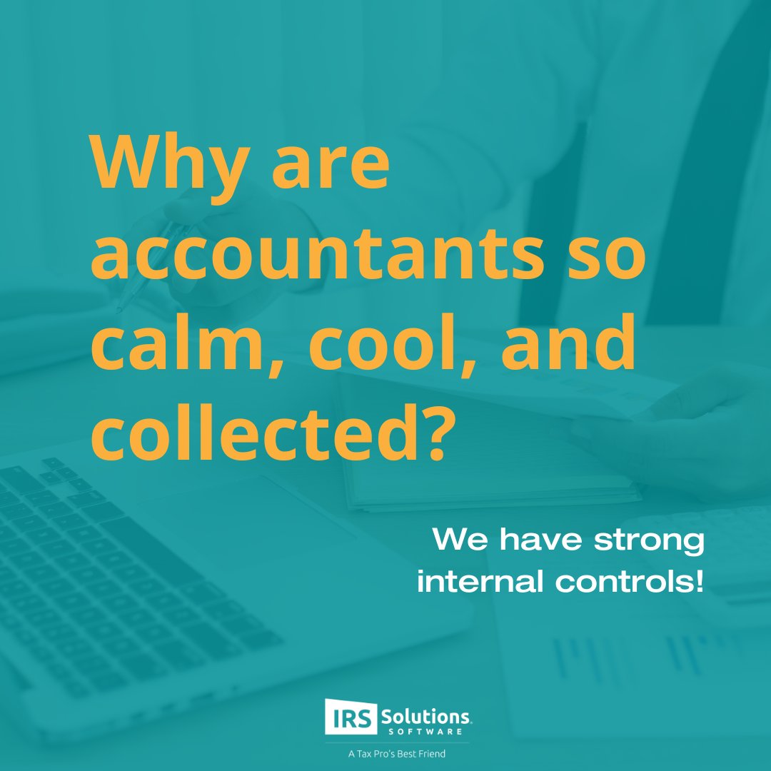 IRSSolutions1's tweet image. Keep your cool, friends! 😎 Sometimes we&apos;re the only voice of calm in the room.

#AccountingJokes #TaxHumor #TaxPro #CPA #enrolledagent