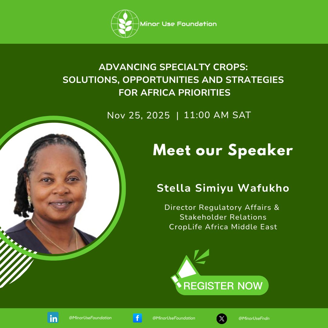 MinorUseFndn's tweet image. MUF utilizes a global perspective in identifying priority crops and pests affecting specialty crop production. The Foundation evaluates region-specific nominations alongside global needs to align project development and collaboration. #MinorUseFoundation  #SpecialtyCrops