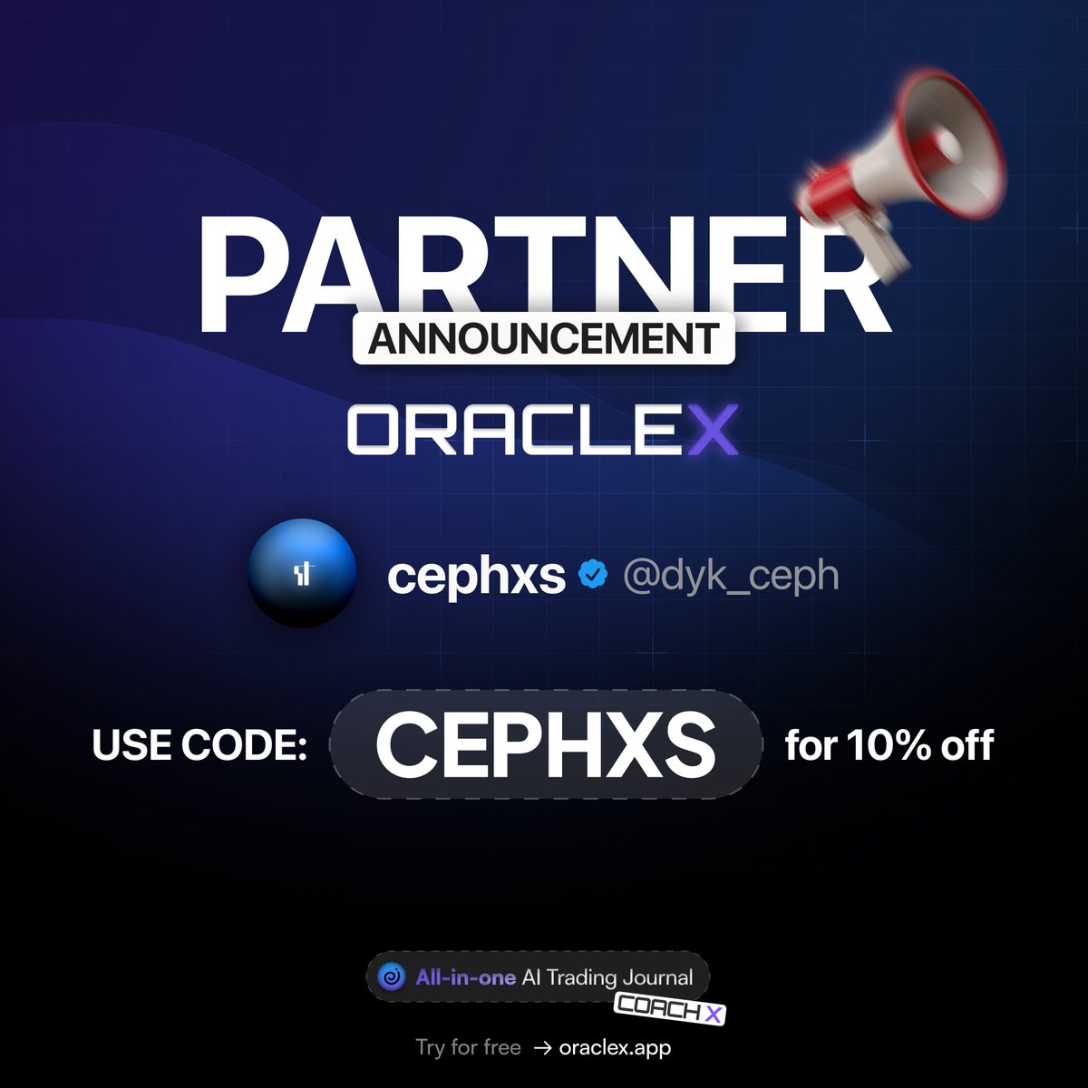 Very few have the opportunity to be part of something big.

I am one of the Lucky few : )

Extremely pleased to announce my partnership with <a href="/OracleXapp/">OracleX</a> &amp; <a href="/buckotrades/">bucko</a> 

Like and repost for a shot at a year's worth of a premium OracleX Subscription.

OracleX will be the future of