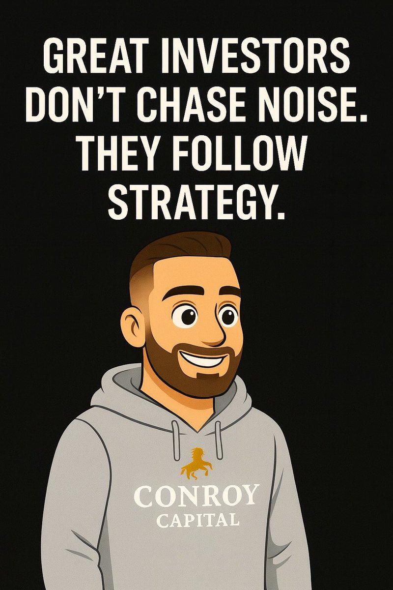 ConroyCapital's tweet photo. Great investors don’t chase noise — they follow strategy.

It’s simple, but it’s the difference between reacting and winning long-term.

$googl $nvda $msft $aapl $meta $amzn $tsla https://t.co/Y1Cc9yzZUE
